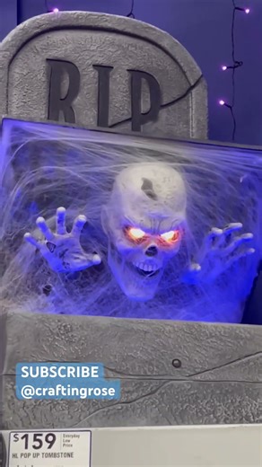 RIP Scare! #skeleton #halloween #animated #halloweendecor #halloweenanimatronics