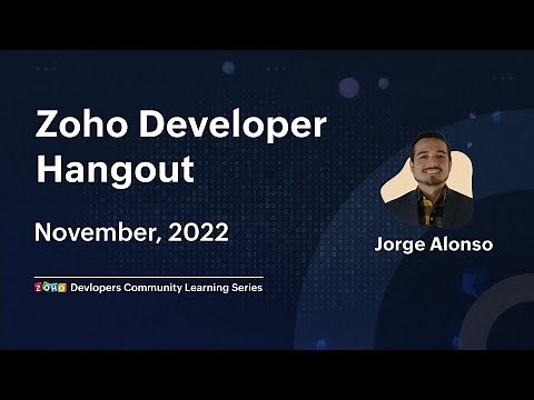 Zoho Developer Hangout (ZDH) - Episode 1 | Syncing Zoho Creator with Zoho Inventory