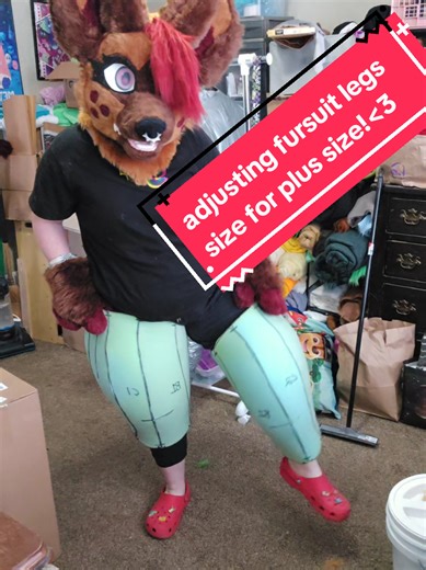 how to edit fursuit padding!! pattern is by ricochet crafts on Etsy, and they are the ones who gave me advice!!! #hyenafursuit #fursona #fursuit #fursuitmaker #fursuitfoam