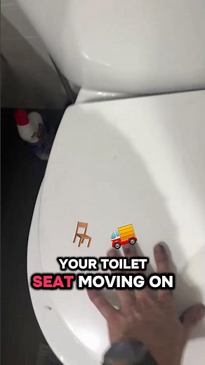 Follow along and I’ll show you how to tighten or replace your toilet seat ￼