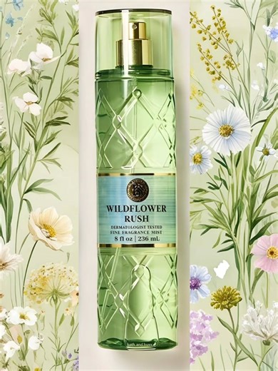 MYSTERY SOLVED! Wildflower Rush Is Coming soon to the Everyday Luxuries line at Bath & Body Works! (Pic courtesy of bathandbuxx on Instagram) #BathAndBodyWorks #EverydayLuxuries #wildflowerrush #fragrance #spring