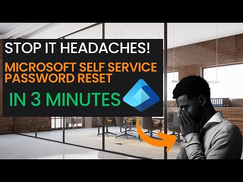 Stop IT Headaches! Microsoft Self Service Password Reset in 3 Minutes (Quick Entra ID Guide) 🔑