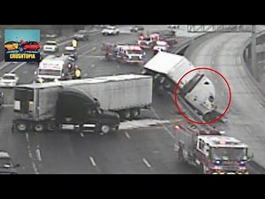 INSANE Semi Truck Crashes Caught on Dashcam | 2025 Compilation