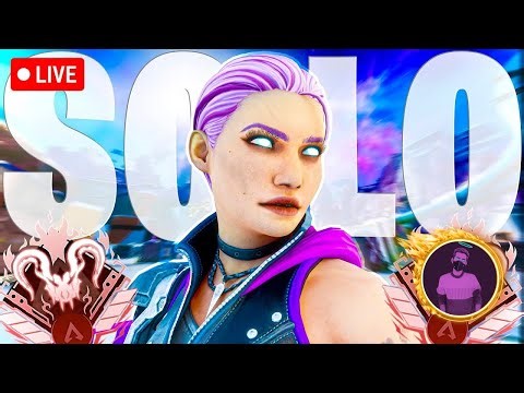 Solo Rank Pushing | Apex Legends Live