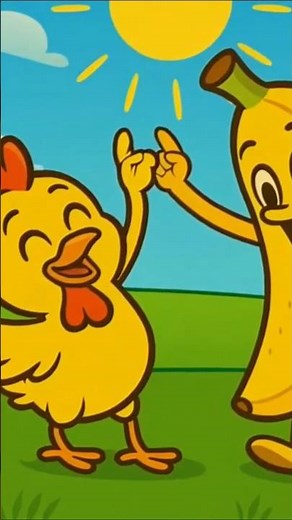 Chicken Banana 🍌🐔 | Fun Dance Song for Kids | Cute Animal Song | Kids Videos