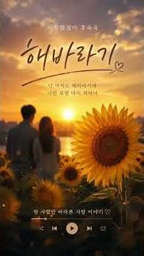 🌻 해바라기 🌻 아직도 너만 바라보는 사랑 │ 감성 R&B 듀엣