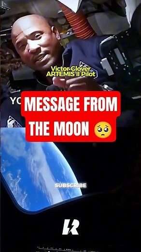 A Chilling Message From Artemis II 🚀🥺 #artemismission #nasa #space