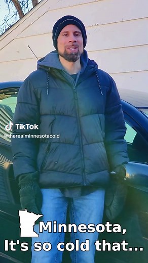 Winter in Minnesota: Drive Thru Frozen Window Prank