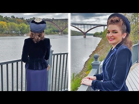 This woman lives every day like it’s the 1950's! | 1950s Fashion and Makeup Model