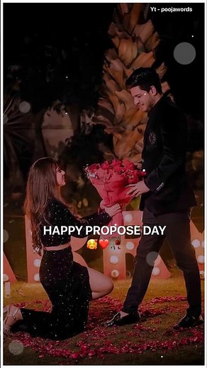 Propose Day Status ❤️💍 Happy Propose Day Status 2026💖
