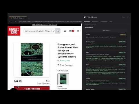 Vessel Browser: E-Commerce Navigation Challenge | Opus 4.5 Completed in 2:13s