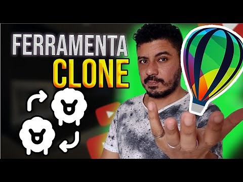 COMO USAR A FERRAMENTA CLONE COREL DRAW ATUALIZADO