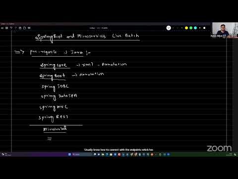 Spring and Microservices First Session