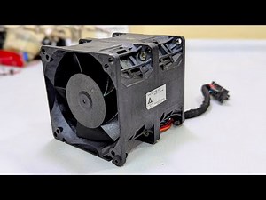 Delta Fan 12V 14A DC Server 13800 RPM | GFM0812DU | Testing