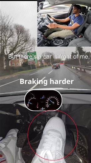 How to gear down when something unexpected happens #manualcar #drivingtest #drivinglessons #drivingtesttips