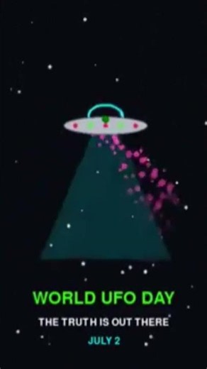 World UFO Day! #ai # #space #alien #coding #programming #python #new #shorts #shortvideo