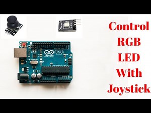 Control RGB LED With Joystick | Arduino project