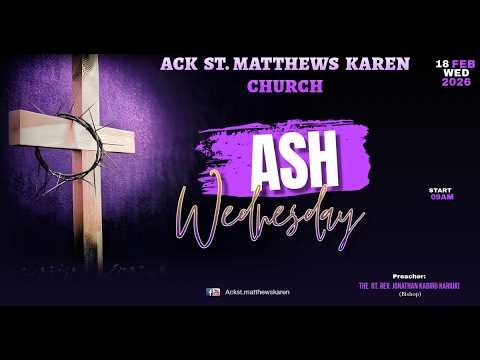 ASH WEDNESDAY SERVICE (9AM)