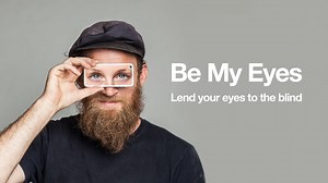 'Be My Eyes' Remotely Connects Visually Impaired People With Sighted Volunteers to Help With Tasks