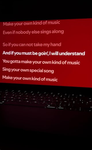 Make your own kind of music ~ Cass Elliot #fyp #foryoupage #lyric #makeyourownkindofmusic #casselliot