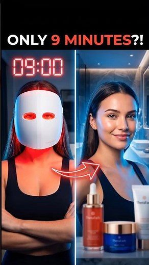 Is this 9-minute LED mask actually worth it? #beautytech #skincare