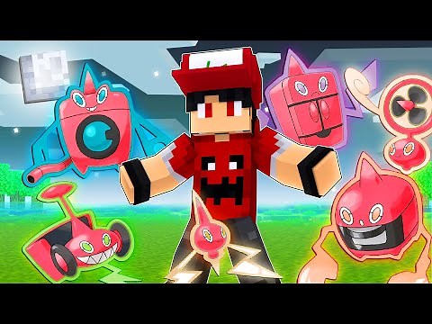 Minecraft: TODAS FORMAS DO ROTOM - PIXELMON LENDAS Ep.24 ‹‹ P3DRU ››
