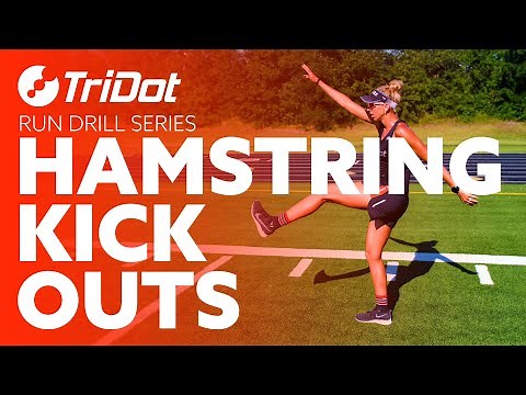 Hamstring Kick Outs | TriDot Run Drill Series