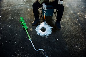 Ice Fishing Holes 101 - Patterns, How Far Apart & Size