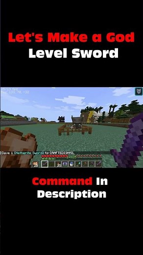 How to Get GOD Sword FAST Minecraft 2026 (Commands Working)
