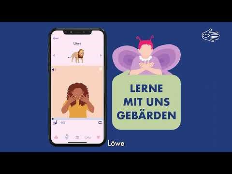 Gebärden lernen mit der talking hands App