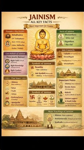 Jainism: All Key Facts You Must Know for Exams