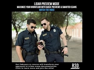 LiDAR Preview Mode | 3D Scanning app | 3D scanner | Recon-3D R3D