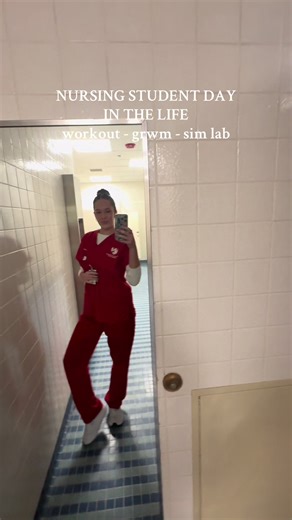 oops forgot to film at night just went to church and hung out with luke! #simlab #nursingschool #nursing #nurse #diml #routine