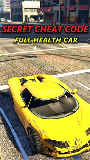 Secret Car Repair Cheat Code 🚗💯 #gta #cheatcode #shorts #car #gta5