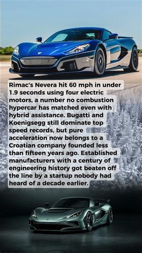 The Rimac Nevera Made Every Combustion Hypercar Brand's 0-60 Claim Look Slow