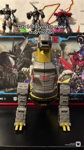 Stop Motion Animation with Transformers Figures