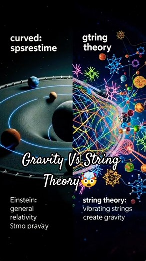 The Universe: String Theory vs. Loop Quantum Gravity 🌌 #science