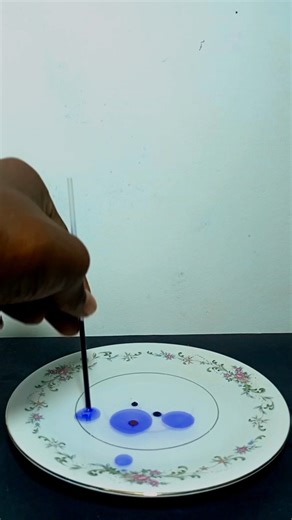 Simple pen paint experiment.#experiment #simpleexperiment #scienceexperiment