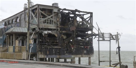 Water rises in Cedar Key ahead of Hurricane Helene