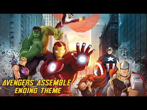 Avengers Assemble ending theme (full hd)