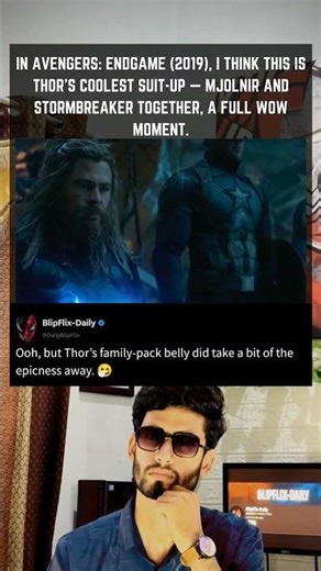 Thor’s Coolest Suit-Up in Endgame ⚡