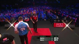 PRICE WINS! Excellent performance from Gerwyn Price who defeats Michael Smith 6-3 to set up a second round clash with Michael van Gerwen! UP NEXT 📺: Dave Chisnall v Simon Whitlock | Professional Darts Corporation