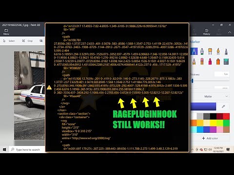 RAGE Plugin Hook Still Works!! #GTA5 #RAGEPLUGINHOOK