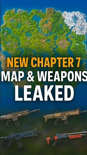 NEW Fortnite Chapter 7 MAP & WEAPONS LEAKED! 😱🔥 (Early Look)