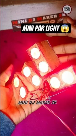Mini dj par light setup #djlife #djviral #djlover #djremix #youtubeshorts #shortsvideo #2026