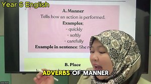 Understanding Adverbs of Manner in English Class
