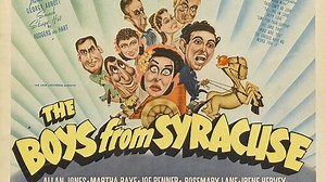 The Boys from Syracuse 1940 with Allan Jones, Irene Hervey, Martha Ray, Alan Mowbray and Charles Butterworth