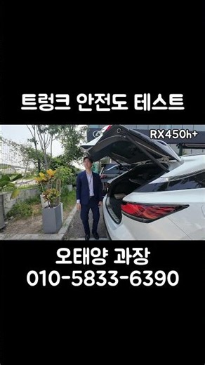 [렉서스 트렁크 과연 안전할까?! 안전도 테스트] #렉서스 #nx300h #es300h #rx350h #rx450h #lm500h