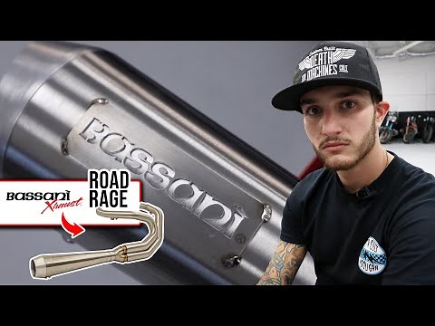 Bassani Road Rage 2 into 1 Exhaust for Harley Davidson Road king