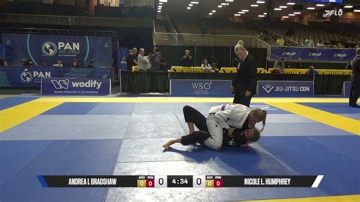 Nicole L Humphrey vs Andrea L Bradshaw 2026 Pan Jiu Jitsu IBJJF Championship